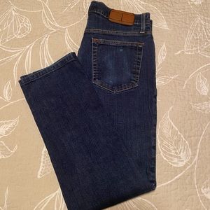 Men’s Tommy Hilfiger Dark Blue Denim Straight Droite Jeans